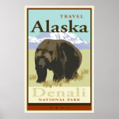 Reis Alaska Poster (Voorkant)