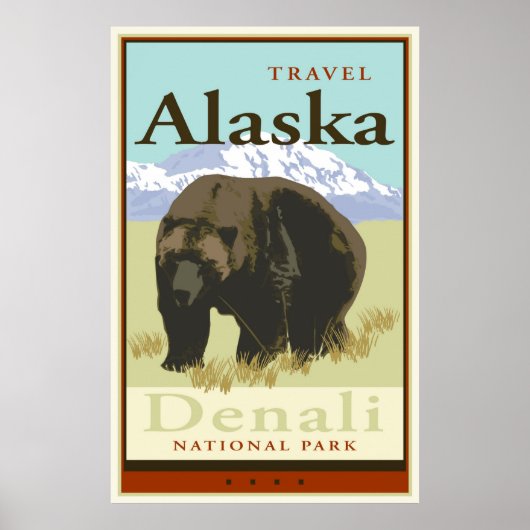 Reis Alaska Poster (Voorkant)