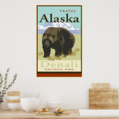 Reis Alaska Poster (Keuken)