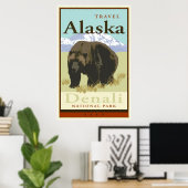 Reis Alaska Poster (Thuiskantoor)