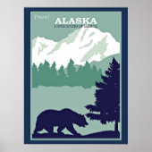 Reis Alaska Poster (Voorkant)