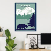 Reis Alaska Poster (Thuiskantoor)