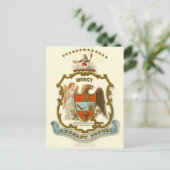    Reis ArkansasVintage - Overheidswapen Briefkaart (Staand voorkant)