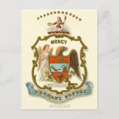    Reis ArkansasVintage - Overheidswapen Briefkaart (Voorkant)