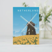 Reis Art Netherland RSVP Kaartje (Staand voorkant)