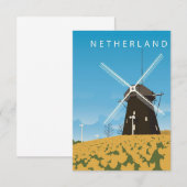 Reis Art Netherland RSVP Kaartje (Voorkant / Achterkant)