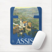 Reis Assisi Italië Vintage Basiliek van Francesco Muismat (Met muis)