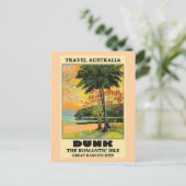 Reis Australië, Dunk Island, Briefkaart (Staand voorkant)