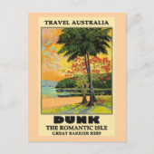 Reis Australië, Dunk Island, Briefkaart (Voorkant)