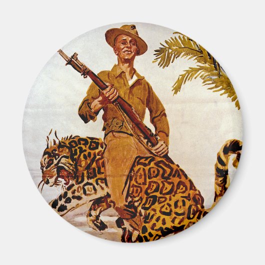 Reis? Avontuur? Doe mee met de mariniers. Magneet (Voorkant)