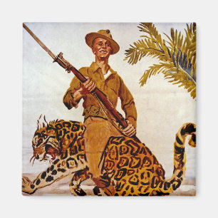 Reis? Avontuur? Doe mee met de mariniers. Magneet