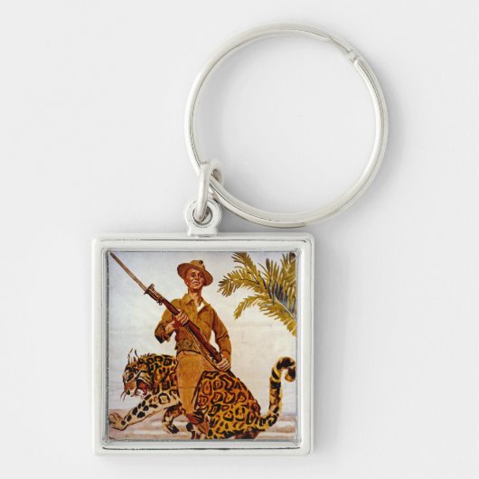 Reis? Avontuur? Doe mee met de mariniers. Sleutelhanger (Voorkant)