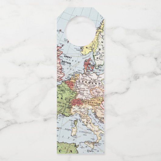 Reis Baby shower Pop Ker Fles Favor Flessenhanger (Achterkant)