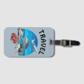 Reis Bagagelabel (Voorkant (horizontaal))