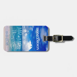 Reis | Bagagelabel | Honeymoon | De heer & mevrouw