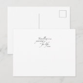 reis briefkaart (Voorkant / Achterkant)