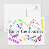 reis briefkaart (Voorkant / Achterkant)