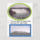 reis briefkaart (Voorkant)