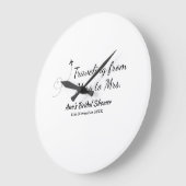 Reis bruidsfeest voeg naam datum miss to Mrs sim Grote Klok (Hoek)