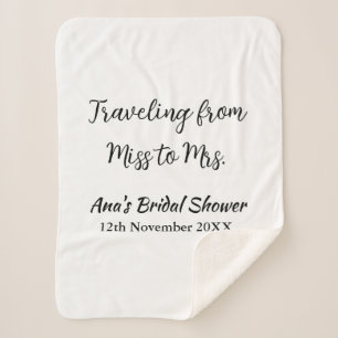 Reis bruidsfeest voeg naam datum toe van juffrouw sherpa deken