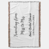 Reis bruidsfeest voeg naam datum toe van mevr sim deken (Voorkant Verticaal)