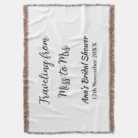 Reis bruidsfeest voeg naam datum toe van mevr sim deken (Voorkant Verticaal)