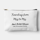 Reis bruidsfeest voeg naam datum toe van mevrouw etui (Voorkant)