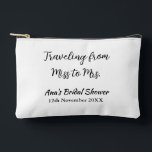 Reis bruidsfeest voeg naam datum toe van Miss tot  Etui<br><div class="desc">Ontwerp</div>