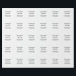 Reis bruidsmeisje feest naam datum mevrouw toevoeg cadeaupapier<br><div class="desc">Ontwerp</div>