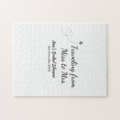 Reis bruidsmeisjelfeest voeg naam datum toe van me legpuzzel (Horizontaal)