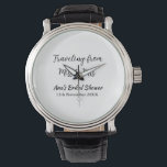Reis bruidsmeisjesfeest voeg naam datum van juffro horloge<br><div class="desc">Ontwerp</div>
