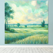 Reis Canvas Afdruk (Insitu (Houten vloer))