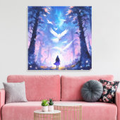 Reis Canvas Afdruk (Insitu (Woonkamer))