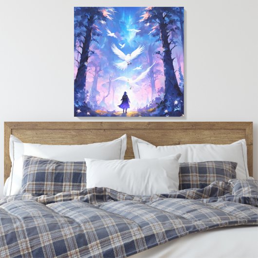 Reis Canvas Afdruk (Insitu (Slaapkamer))