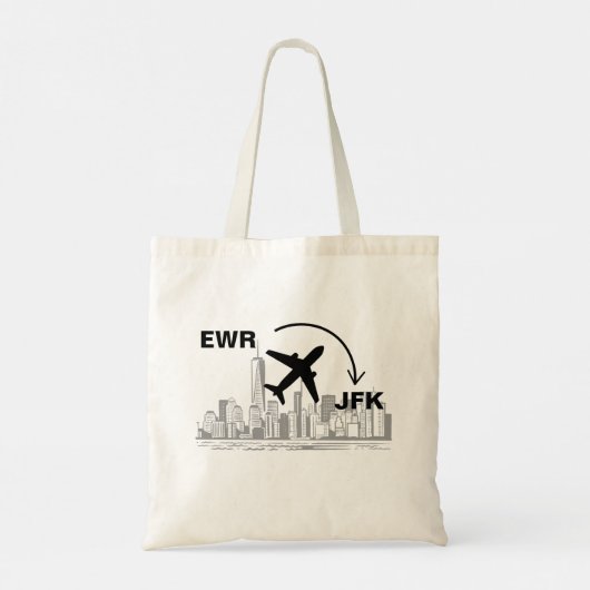 Reis Canvas tas naar NYC (Achterkant)
