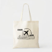 Reis Canvas tas naar NYC (Voorkant)
