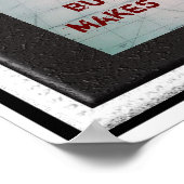 Reis citaat - poster (Hoek)