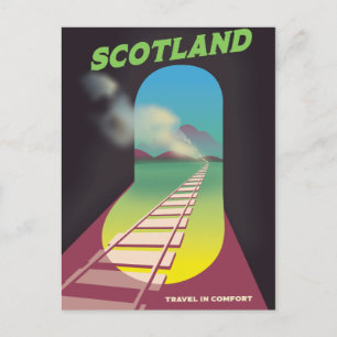 Reis comfortabel Schotland Briefkaart