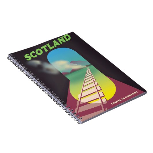Reis comfortabel Schotland Notitieboek (Rechterzijde)
