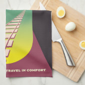 Reis comfortabel Schotland Theedoek (Quarter Fold)