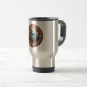 Reis/commutermok, 15 oz voor reisbeker (Voorkant rechts)