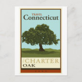 Reis Connecticut Briefkaart (Voorkant)