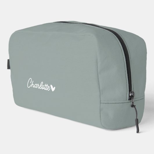 Reis Cosmetica Tas, Gepersonaliseerde Bruidsfeest Toilettasje (Rechterhoek)