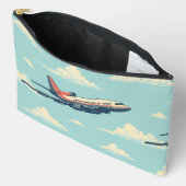 Reis cosmetische en toilettas etui (Open)