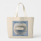  reis cruiseschepen grote tote bag (Achterkant)