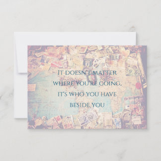 Reis de Geachte Kaart sparen de Datum