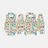 Reis de wereld bedankdoosjes (Uitgevouwen)