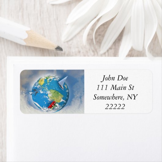 Reis de wereld etiket (Insitu)