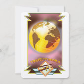 Reis de Wereld Gouden Globe (Achterkant)