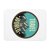 Reis de wereld magneet (Horizontaal)